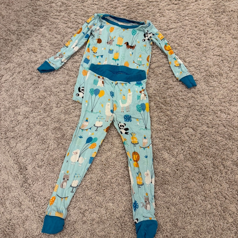 Little Sleepies Birthday Llama PJ Set - 18-24 Months sizing